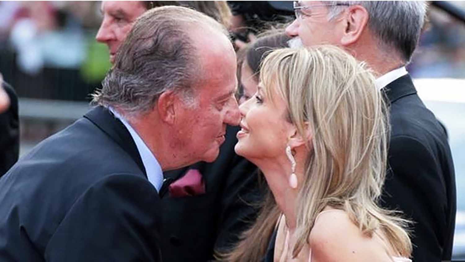 Juan Carlos I, amb Corinna Larsen