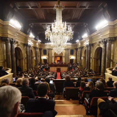 Una imatge del Parlament