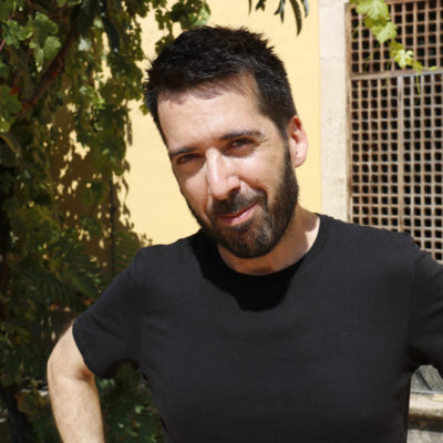 Pla mig del director artístic de FiraTàrrega, Jordi Duran, entrevistat per l'ACN, el 23 d'agost de 2018 / ACN