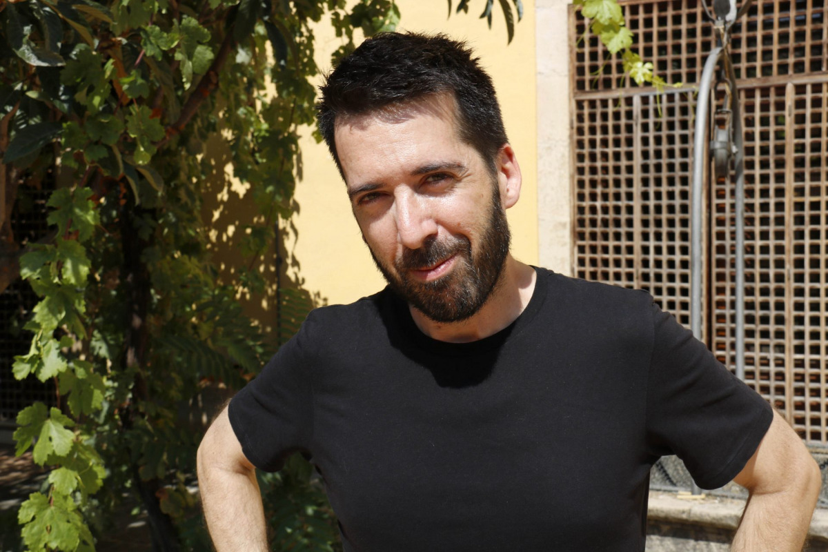 Pla mig del director artístic de FiraTàrrega, Jordi Duran, entrevistat per l'ACN, el 23 d'agost de 2018 / ACN