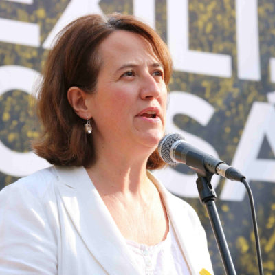 La presidenta de l'ANC, Elisenda Paluzzie