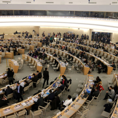 La 37ena sessió del Consell de Drets Humans de l'ONU, a Ginebra/ Bernat Vilaró