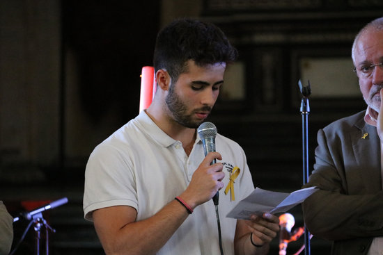 El fill de Jordi Sànchez, Oriol Sànchez / ACN