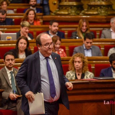 Miquel Iceta, portaveu del PSC al Parlament / Marc Puig