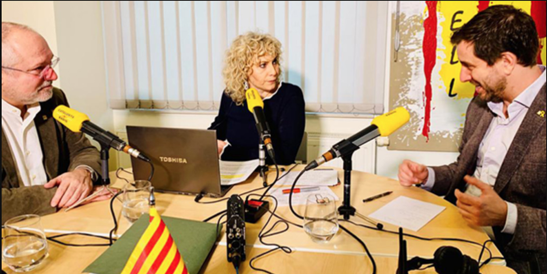 Comín i Puig, entrevistats a 'Catalunya Ràdio'