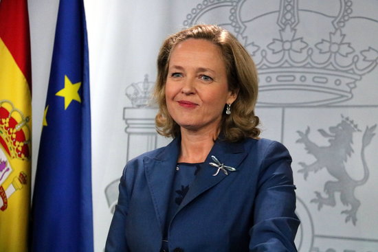 La ministra d'Economia, Nadia Calviño