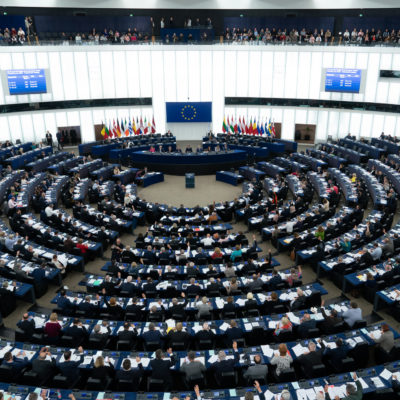 Una imatge del Parlament Europeu