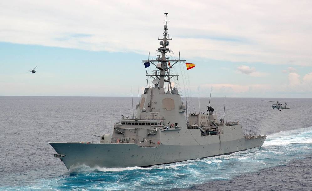 Vaixell militar espanyol
