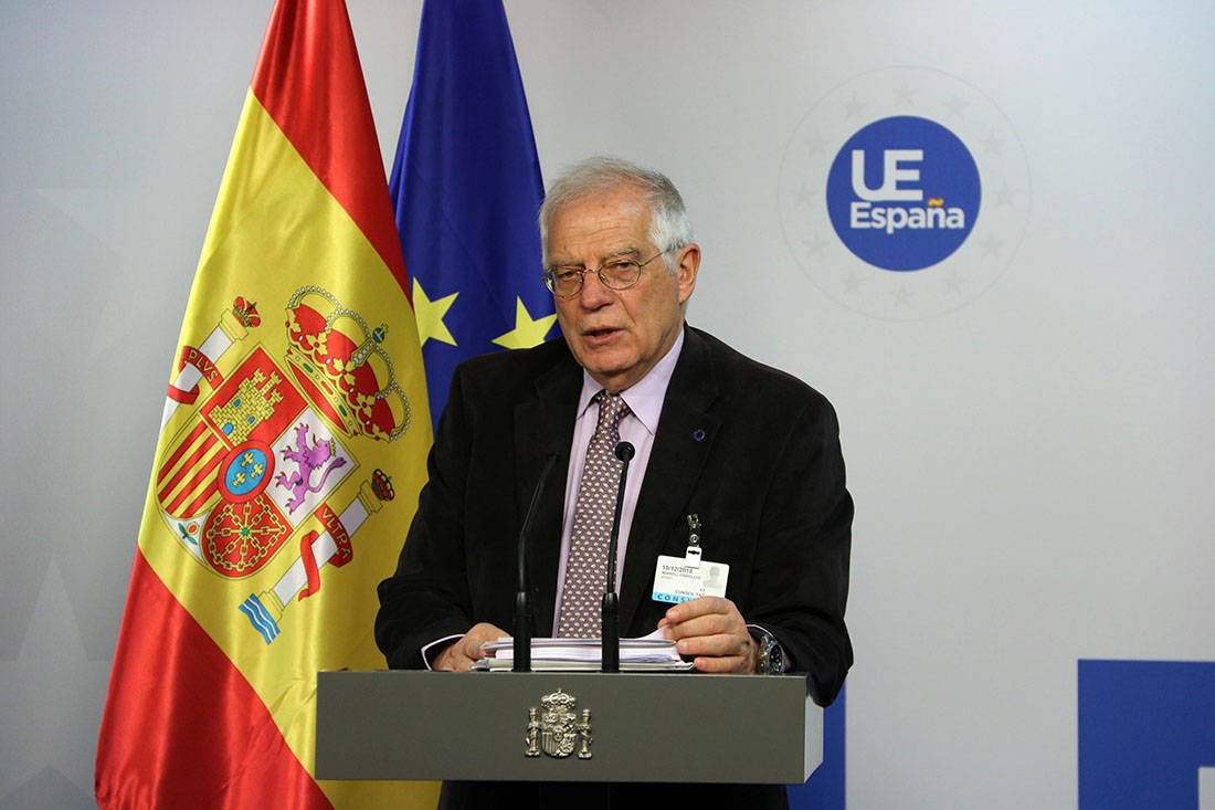 El ministre d'Afers Exteriors espanyol, Josep Borrell