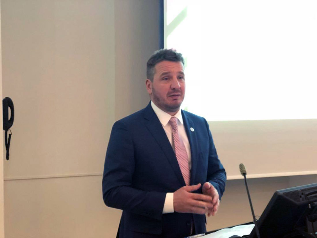 El ministre d'Exteriors islandès, Guolaugur Thór Thordarson/ Twitter @GudlaugurThor