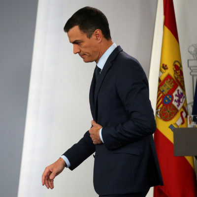 El president espanyol, Pedro Sánchez