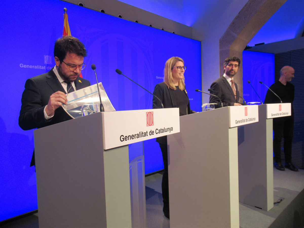 Roda de premsa posterior al Consell Executiu