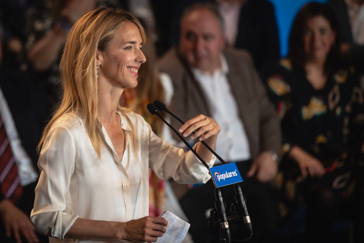 La cap de llista del PP per Barcelona a les eleccions generals, Cayetana Álvarez de Toledo