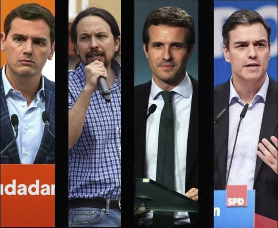 Els andidats pel 28-A que participaran en els debats electorals de RTVE i Antena 3