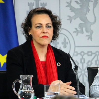 La ministra de Treball, Seguretat Social i Migracions en funcions, Magdalena Valerio