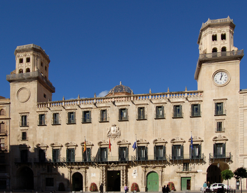 Una imatge de l'Ajuntament d'Alacant