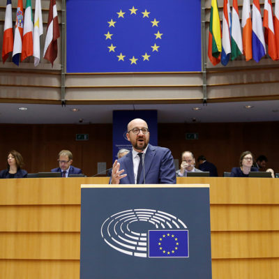 Charles Michel, al Parlament Europeu