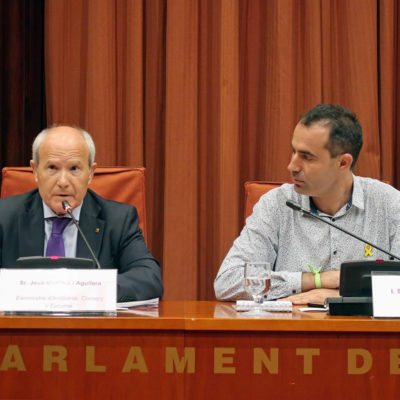 Montilla parla al Parlament sobre el Castor