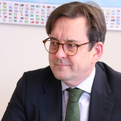 El director regional de l'OIM per a Europa, Ola Henrikson