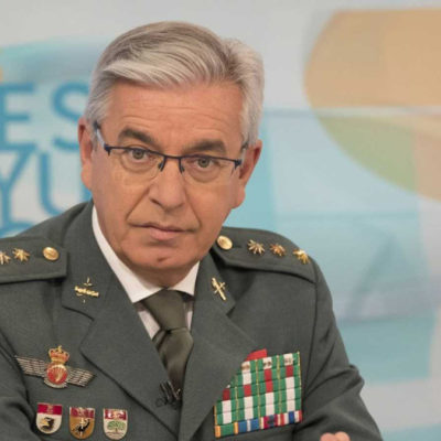 El coronel Manuel Sánchez Corbí, a TVE