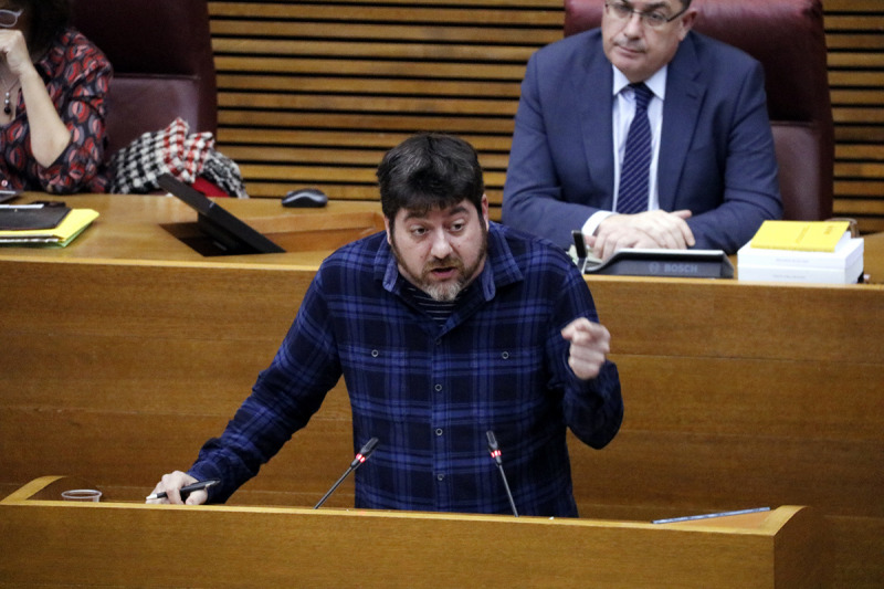 El diputat de Compromís a les Corts Valencianes Josep Nadal, en una imatge d'arxiu