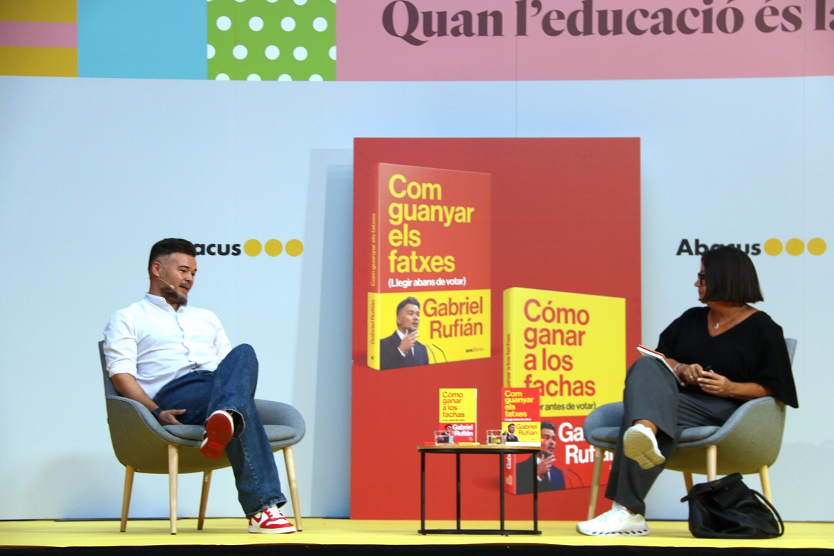Abacus apoya la candidatura de Rufián